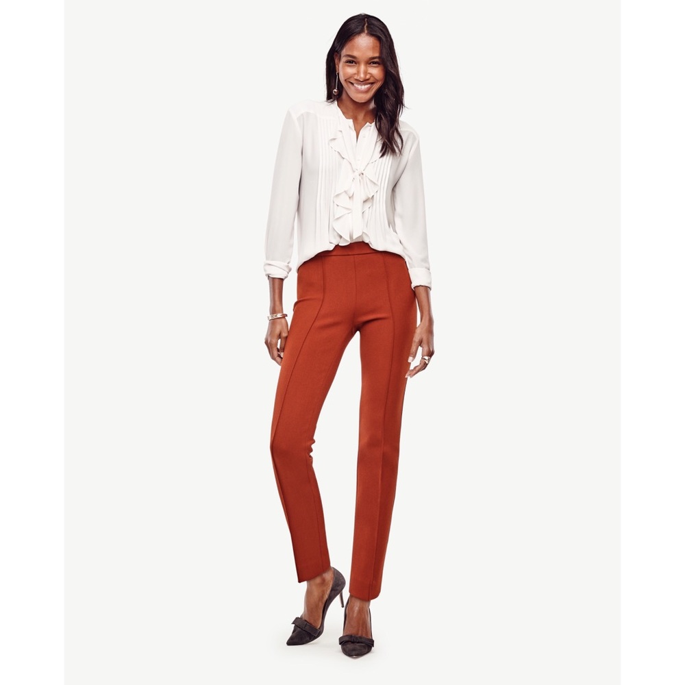 Ann Taylor Pintucked Ankle Pant